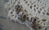 Accessories - 20 Pcs Antique Silver Skull Beads Double Sided 8x12mm A5364