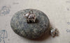 Accessories - 20 Pcs Antique Silver Tiny 3D Elephant Charms 8x11mm A6421