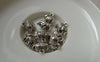 Accessories - 20 Pcs Antique Silver Tiny 3D Elephant Charms 8x11mm A6421