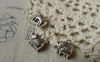 Accessories - 20 Pcs Antique Silver Tiny 3D Elephant Charms 8x11mm A6421