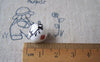 Accessories - 20 Pcs Bamboo Chinese Ceramic Beads Round 12mm A5318