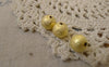 Accessories - 20 Pcs Gold Plated Sand Star Dust Beads Texured Beads 10mm A7438