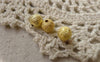 Accessories - 20 Pcs Gold Plated Sand Star Dust Beads Texured Beads 8mm A7379
