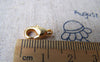 Accessories - 20 Pcs Non Tarnish 16K Gold Finish Brass Lobster Claw Clasps 6x12mm A3424