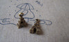 Accessories - 20 Pcs Of Antique Bronze 3D Eiffel Tower Charms 8x15mm A3953