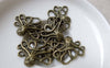 Accessories - 20 Pcs Of Antique Bronze 3D Octopus Charms 21x24mm A6836