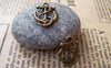 Accessories - 20 Pcs Of Antique Bronze Anchor Charms 14x17mm A1281