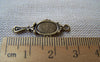 Accessories - 20 Pcs Of Antique Bronze Ancient Chinese Mirror Charms Pendants 10x24mm A1397