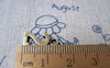 Accessories - 20 Pcs Of Antique Bronze Arabic Figure Number 2 Two Charms 7x15mm A1767