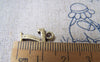 Accessories - 20 Pcs Of Antique Bronze Arabic Figure Number 7 Seven Charms 7x15mm A1772
