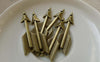 Accessories - 20 Pcs Of Antique Bronze Arrow Connector Charms 11x39mm A6243