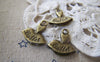 Accessories - 20 Pcs Of Antique Bronze Ballet Dress Charms 15x16mm A619