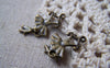 Accessories - 20 Pcs Of Antique Bronze Ballet Dress Shoes Charms 10x22mm A5062