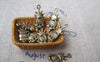Accessories - 20 Pcs Of Antique Bronze Bead Queen Charms 9x16mm A721