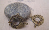 Accessories - 20 Pcs Of Antique Bronze Birds Nest Charms 22x28mm A5176