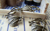 Accessories - 20 Pcs Of Antique Bronze Birds On Basket Charms19x22mm A244