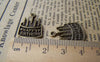 Accessories - 20 Pcs Of Antique Bronze Birthday Cake Charms 15x19mm A3427