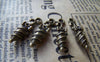 Accessories - 20 Pcs Of Antique Bronze Bow Tie Folded Umbrella Charms 5.5x24mm A1460