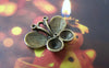 Accessories - 20 Pcs Of Antique Bronze Butterfly Charms 14x17mm A2922