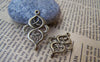 Accessories - 20 Pcs Of Antique Bronze Chinese Knot Connector Charms 18x27mm A338