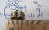 Accessories - 20 Pcs Of Antique Bronze Classic Book Charms 8x12mm A1433