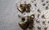 Accessories - 20 Pcs Of Antique Bronze Coat Clothes Charms 14x18mm A5795