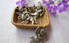 Accessories - 20 Pcs Of Antique Bronze Cupid Charms 15x18mm A701