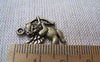 Accessories - 20 Pcs Of Antique Bronze Cupid Charms 15x18mm A701