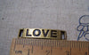 Accessories - 20 Pcs Of Antique Bronze Curved Bar Charms 5x27mm A5151
