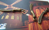Accessories - 20 Pcs Of Antique Bronze Dinner Knife Charms 4x25mm A1495