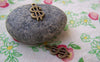 Accessories - 20 Pcs Of Antique Bronze Dollar Money Symbol Charms 8x17mm A505