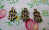 Accessories - 20 Pcs Of Antique Bronze Dollar Money Symbol Charms 8x17mm A505