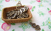 Accessories - 20 Pcs Of Antique Bronze Dollar Money Symbol Charms 8x17mm A505