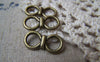 Accessories - 20 Pcs Of Antique Bronze Figure 8 Connector Charms 9x19mm A4760