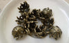 Accessories - 20 Pcs Of Antique Bronze Filigree Bead Caps 10x15mm A7421