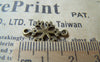 Accessories - 20 Pcs Of Antique Bronze Filigree Snowflake Connectors Charms 12x19mm A1743