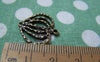 Accessories - 20 Pcs Of Antique Bronze Filigree Textured Heart Charms 21x21mm A1606