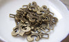 Accessories - 20 Pcs Of Antique Bronze Fleur De Lis Flower Of Lily Charms 18x22mm A2222