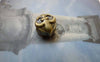 Accessories - 20 Pcs Of Antique Bronze Flower Of Lily Beads Charms 9x10mm A6316