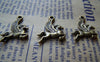 Accessories - 20 Pcs Of Antique Bronze Flying Horse Charms 15x17mm A3690
