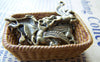 Accessories - 20 Pcs Of Antique Bronze Flying Horse Charms 15x17mm A3690