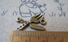 Accessories - 20 Pcs Of Antique Bronze Fork And Knife Tableware Charms 13x20mm A2280