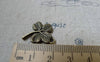Accessories - 20 Pcs Of Antique Bronze Four-Leaf Clover Lucky Flower Charms 16x21mm A6140