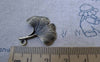 Accessories - 20 Pcs Of Antique Bronze Gingko Gingkgo Leaf Charms 23x23mm A7675