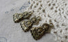 Accessories - 20 Pcs Of Antique Bronze Goddess Of Mercy Guanyin Buddha Charms Pendants 25mm A6579