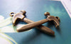 Accessories - 20 Pcs Of Antique Bronze Hammer Charms 12x27mm A3178