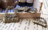 Accessories - 20 Pcs Of Antique Bronze Handbag Charms 16.5x16.5mm A1405