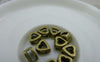 Accessories - 20 Pcs Of Antique Bronze Heart Spacer Beads Charms 8x9mm A5953