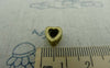 Accessories - 20 Pcs Of Antique Bronze Heart Spacer Beads Charms 8x9mm A5953