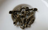 Accessories - 20 Pcs Of Antique Bronze High Heel Shoes Charms 4x22mm A7244